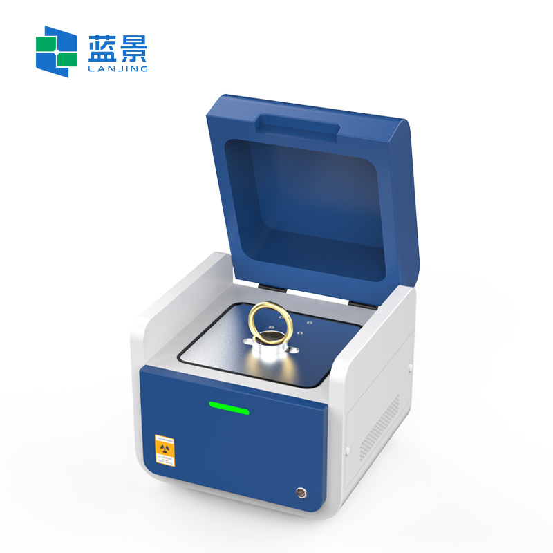 蓝景科技 XRF-Met1 光谱测金仪实时价值计算，交易定价一步到位