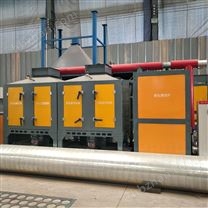 印刷廠4萬風量催化燃燒活性炭吸附脫附裝置