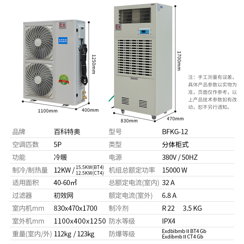 ?；穫}庫用防爆空調(diào)與普通空調(diào)的區(qū)別