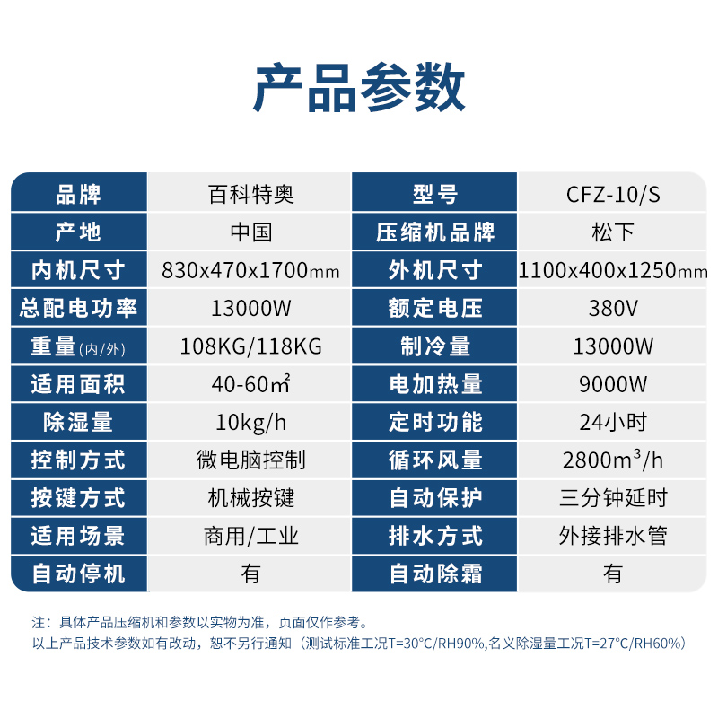 工业除湿新革命：百科特奥CFZ-10S如何用