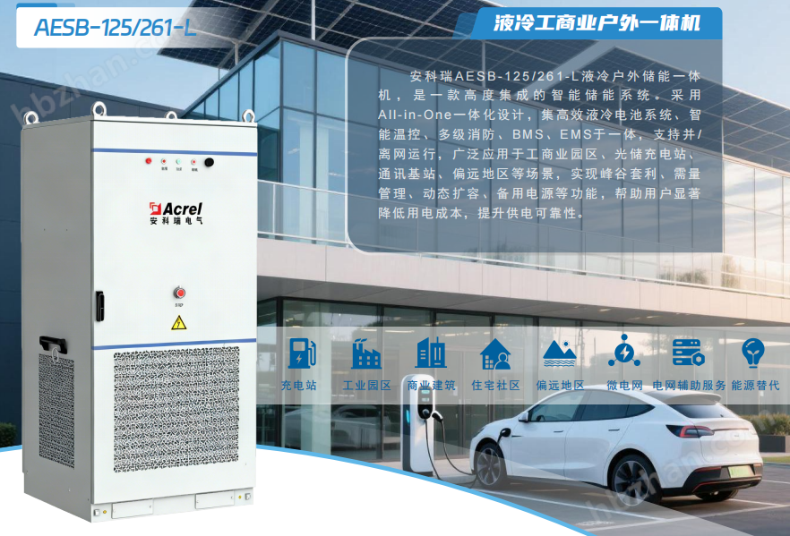 工商業(yè)園區(qū)一體式儲能柜