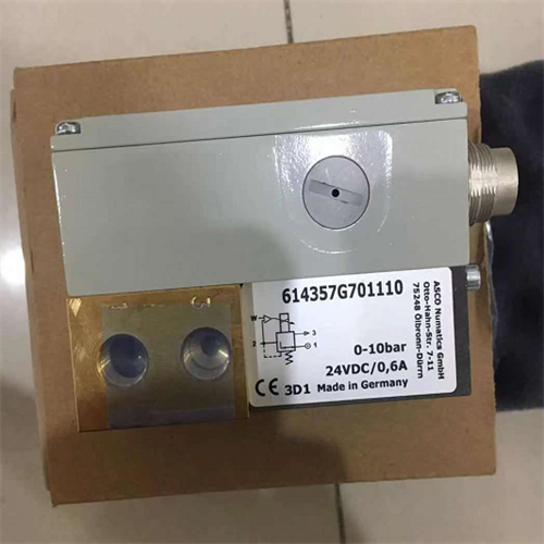 浅谈ASCO阿斯卡电磁阀614357G701116运行